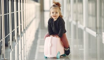 Ride-on suitcases