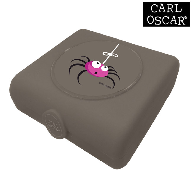 Sandwich box Carl Oscar Grey Spider