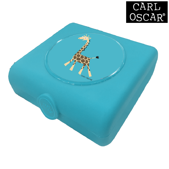 Sandwich box Carl Oscar Blue Giraffe