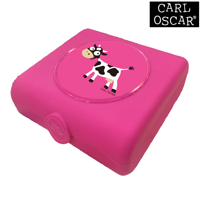 Sandwich box Carl Oscar Pink Cow