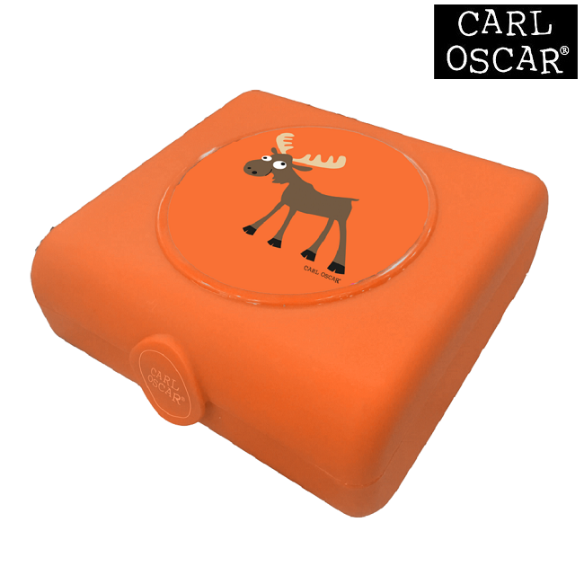 Sandwich box Carl Oscar Orange Moose