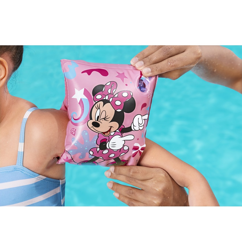 Inflatable swimming armbands Minnie Mouse Pink