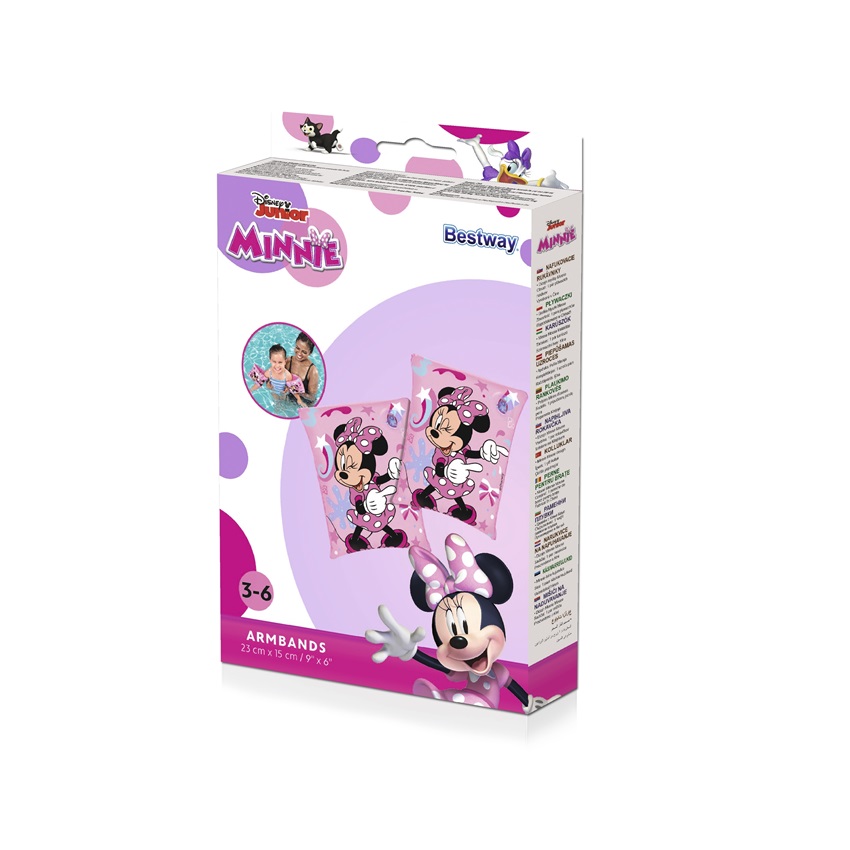 Inflatable swimming armbands Minnie Mouse Pink