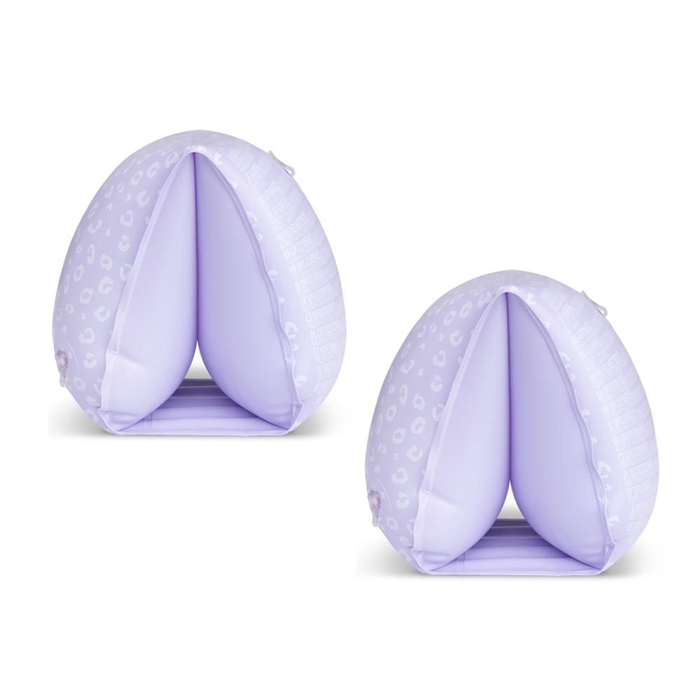 Swimming armbands Swim Essentials Lilac Leopard
