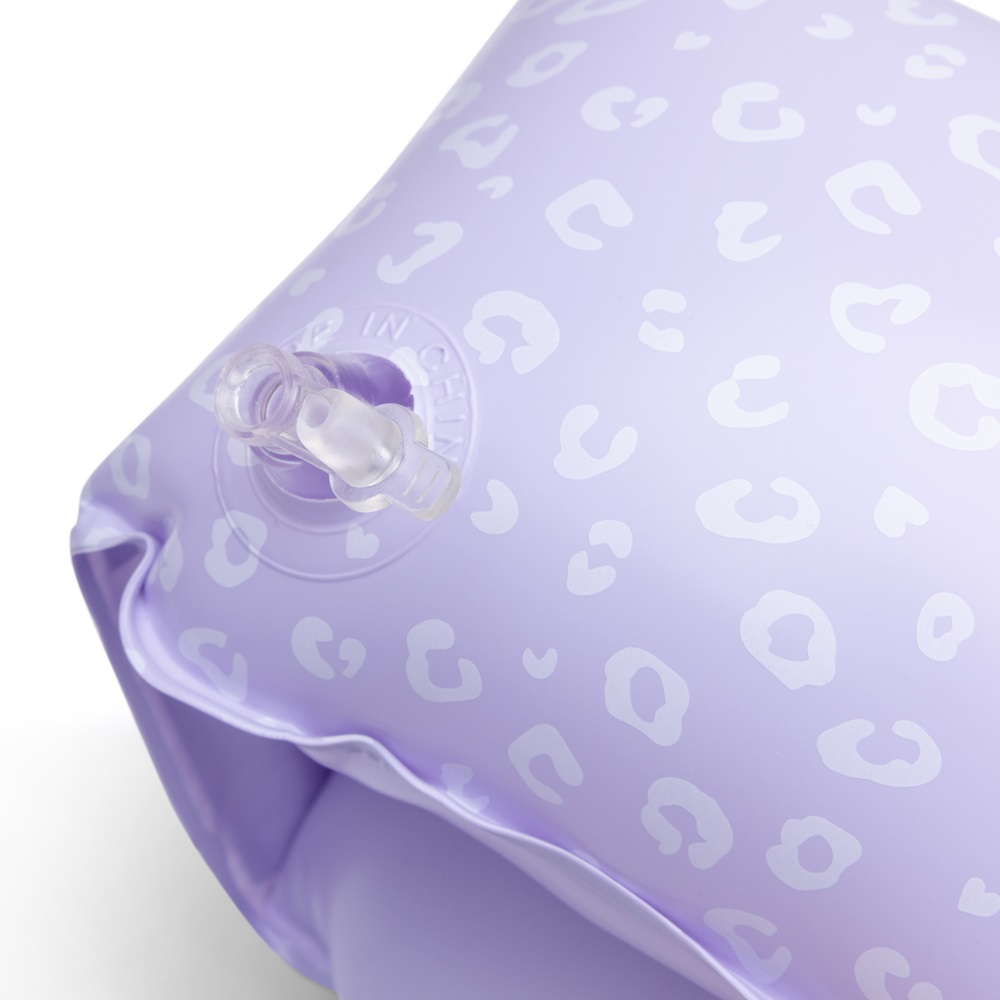 Swimming armbands Swim Essentials Lilac Leopard