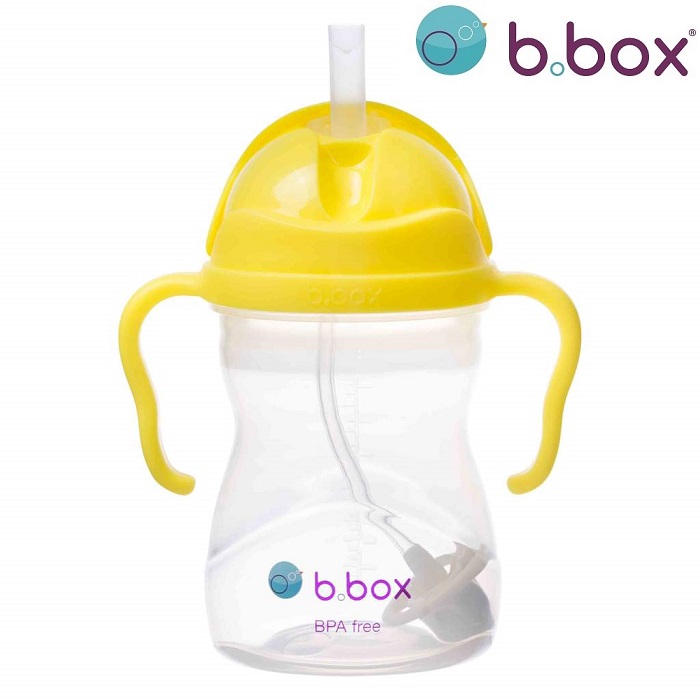 Sippy cup and water bottle for children B.box Lemon