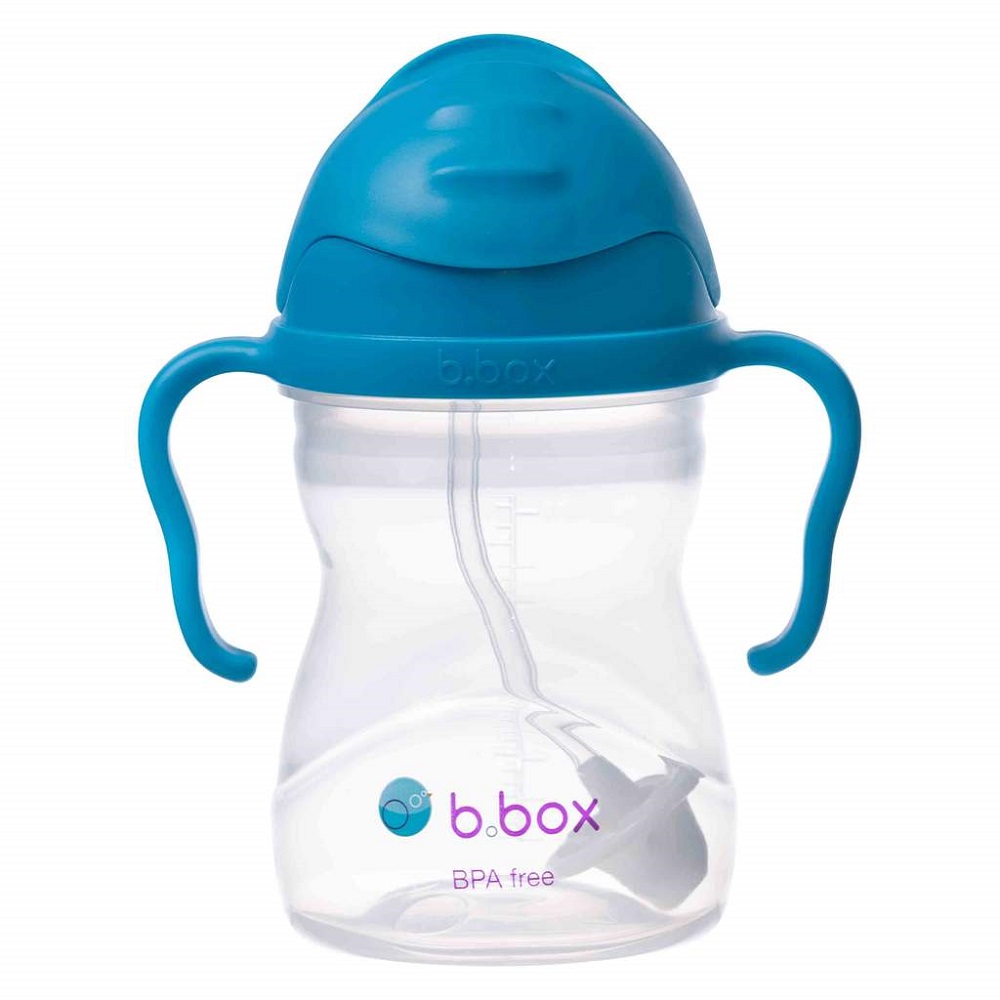 Sippy cup and water bottle for kids B.box Blue Cobolt