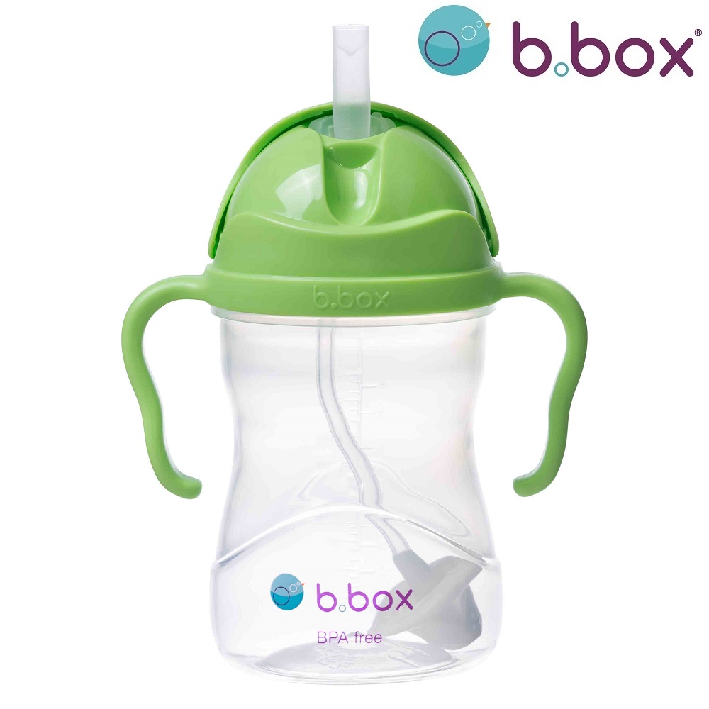 Sippy cup and water bottle for kids B.box Green Apple