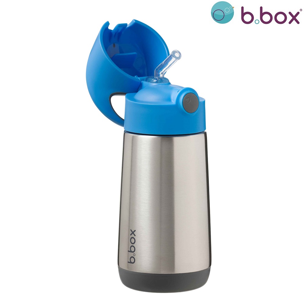 Thermos flask B.box Insulated Drink Bottle Blue Slate