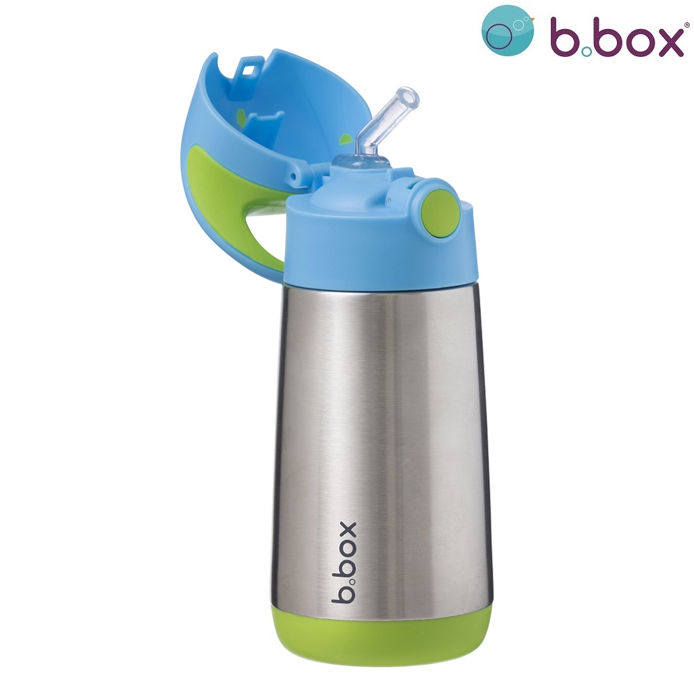 Thermos flask for children B.box Insulated Drink Bottle Ocean Blue