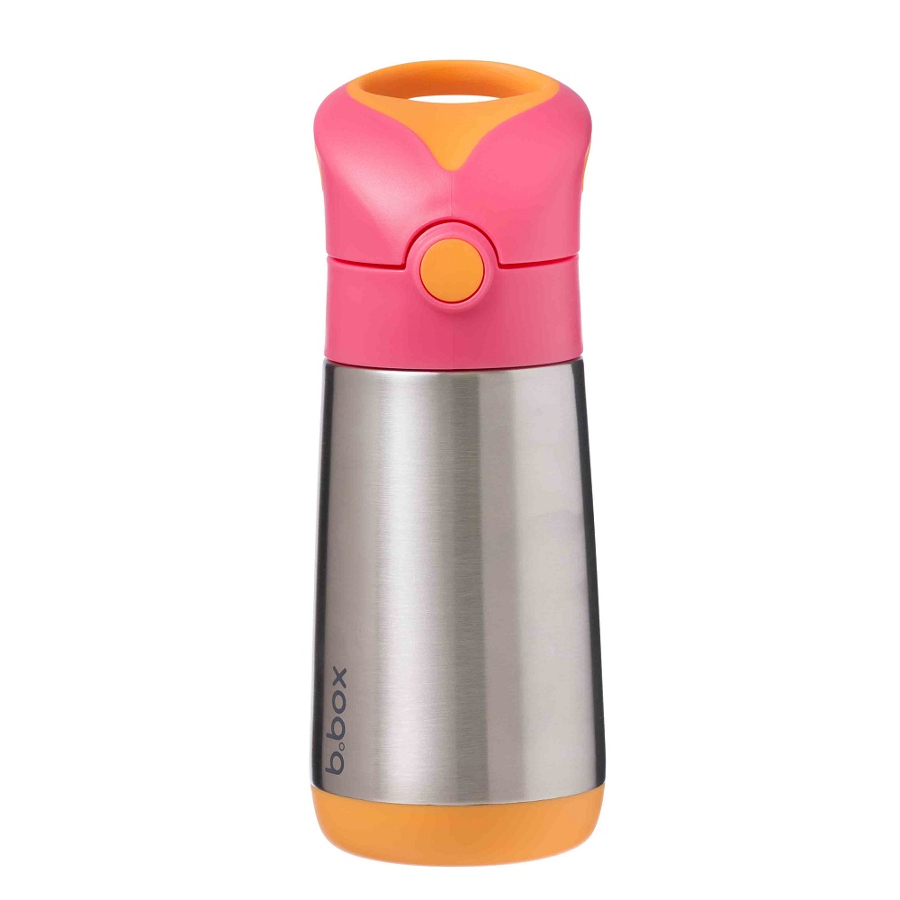 Thermos flask B.box Insulated Drink Bottle Strawberry Shake