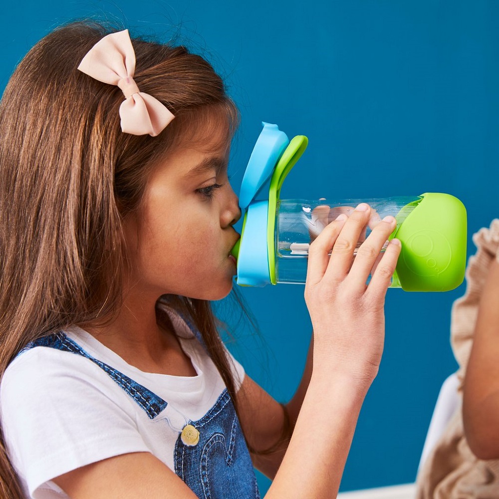 Water bottle for children B.box Spout Ocean Blue