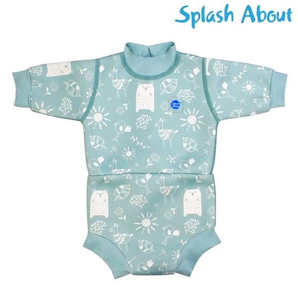 Baby wetsuit SplashAbout Happy Nappy Sunny Bear