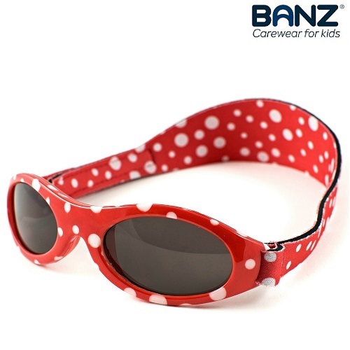 Baby sunglasses Banz Red Dots