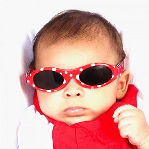 Baby sunglasses Banz BabyBanz Red Dots
