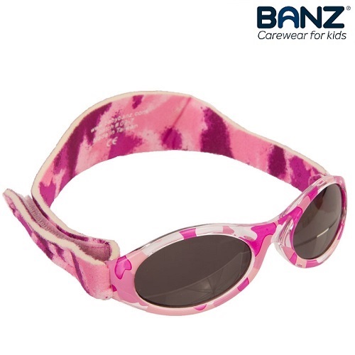 Baby sunglasses Banz Pink Camo