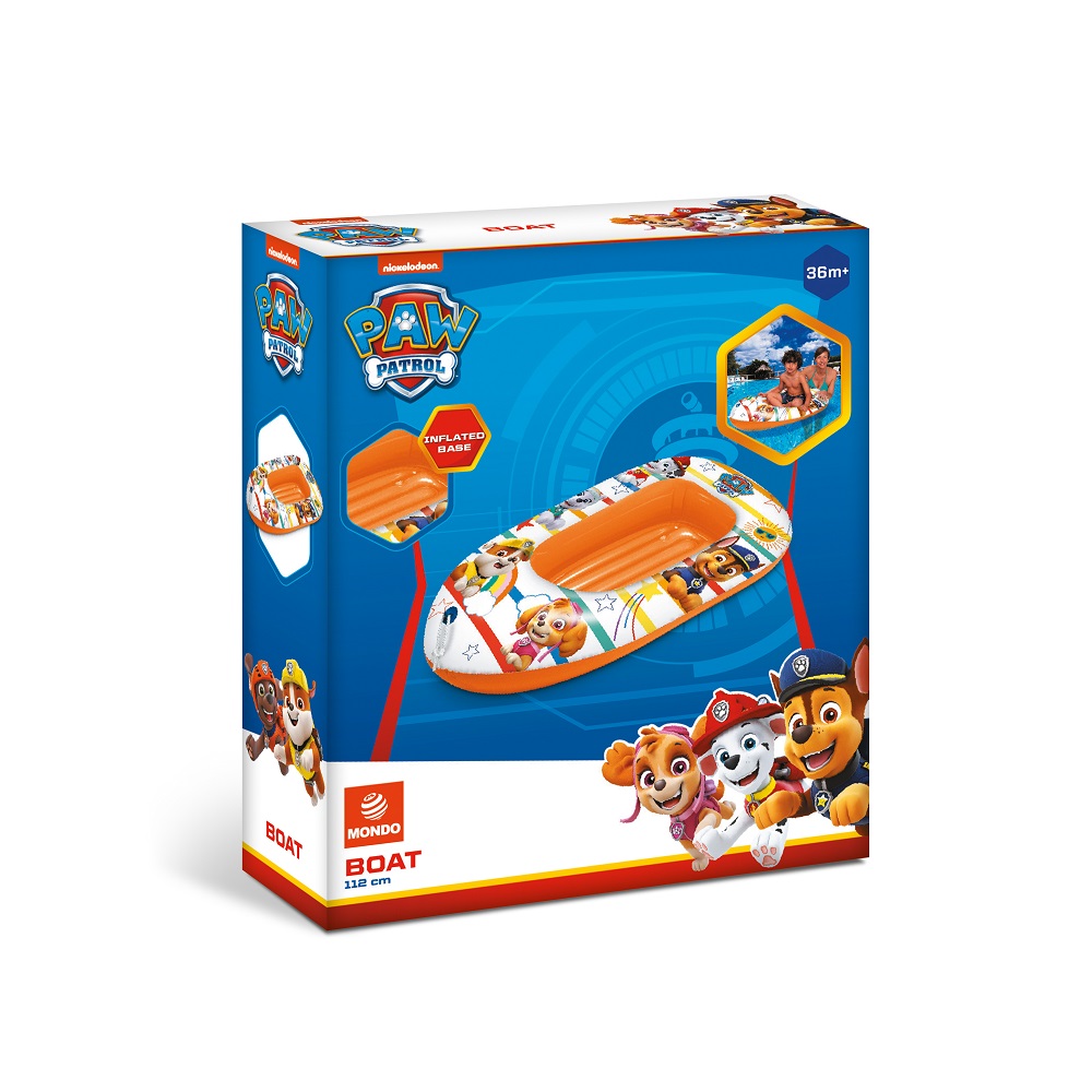 Inflatable boat for kids Mondo Paw Patrol