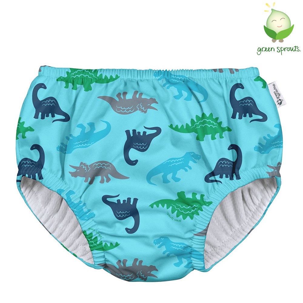 Baby swim nappy Green Sprouts Eco Pull-up Dinos