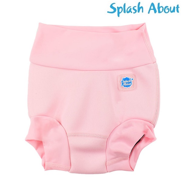 Reusable swim diaper SplashAbout Happy Nappy Pink