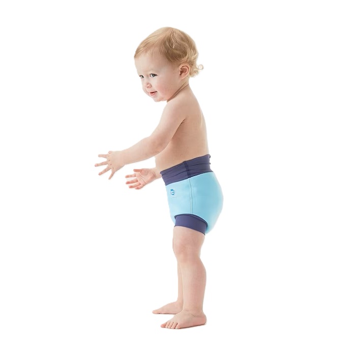 Reusable Swim Diaper - Happy Nappy Blue Cobolt