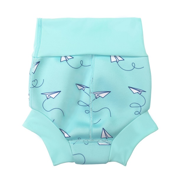 Reusable swim diaper SplashAbout Happy Nappy Paper Aircraft