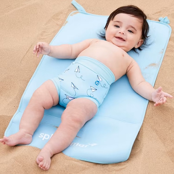 Reusable swim diaper SplashAbout Happy Nappy Paper Aircraft