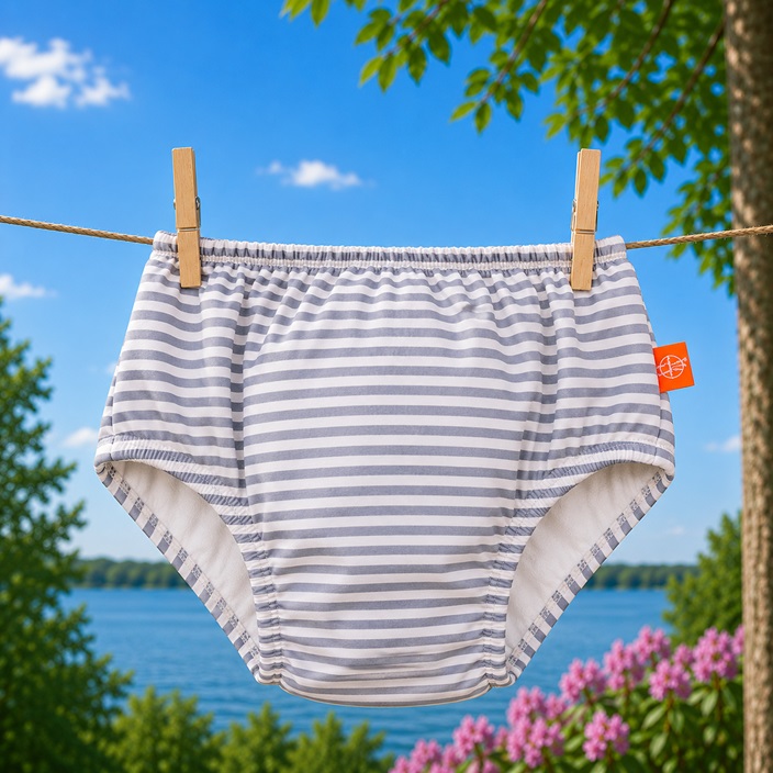 Baby Swim Nappy - Lässig Submarine