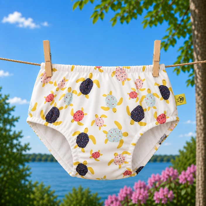 Baby Swim Nappy - Lässig Turtles