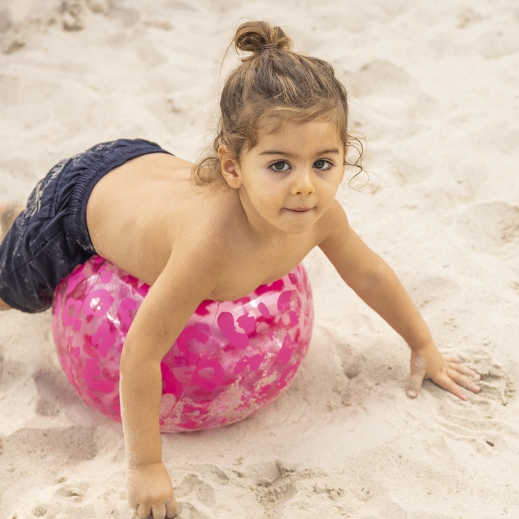 Inflatable beach ball Swim Essentials Neon Pink Panther