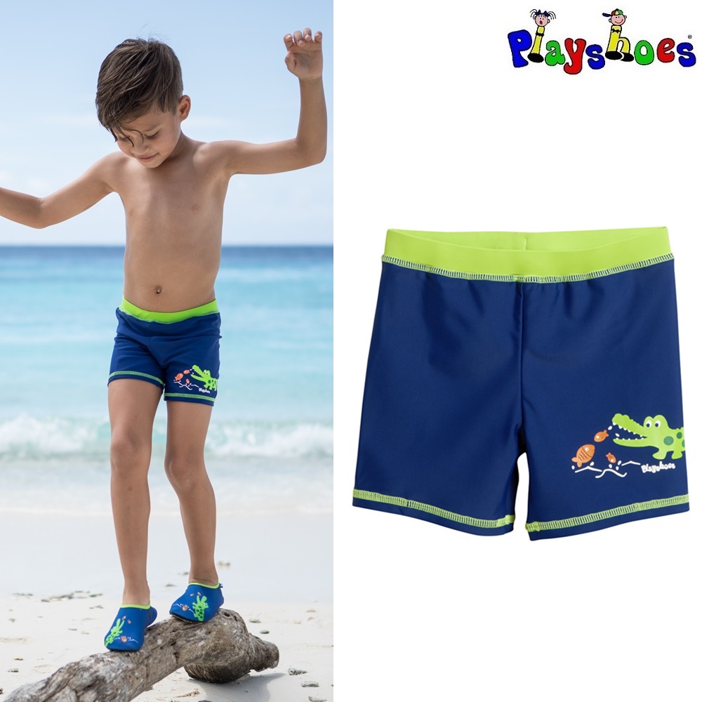 Swim Trunks for Children - Playshoes Crocodile