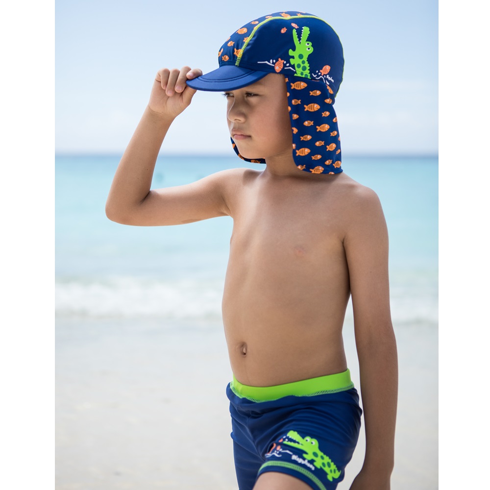 Swim Trunks for Children - Playshoes Crocodile