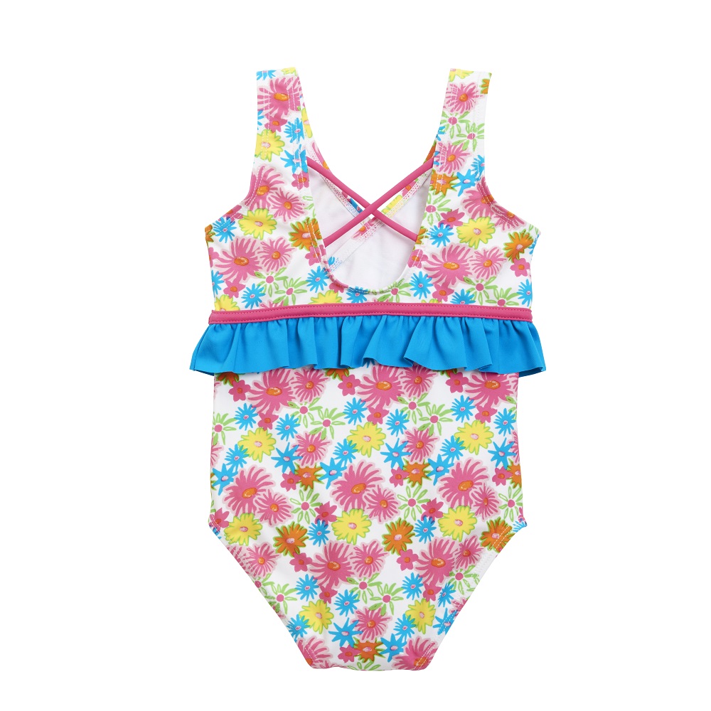 Children's bathing suit Playshoes Flowers Allover