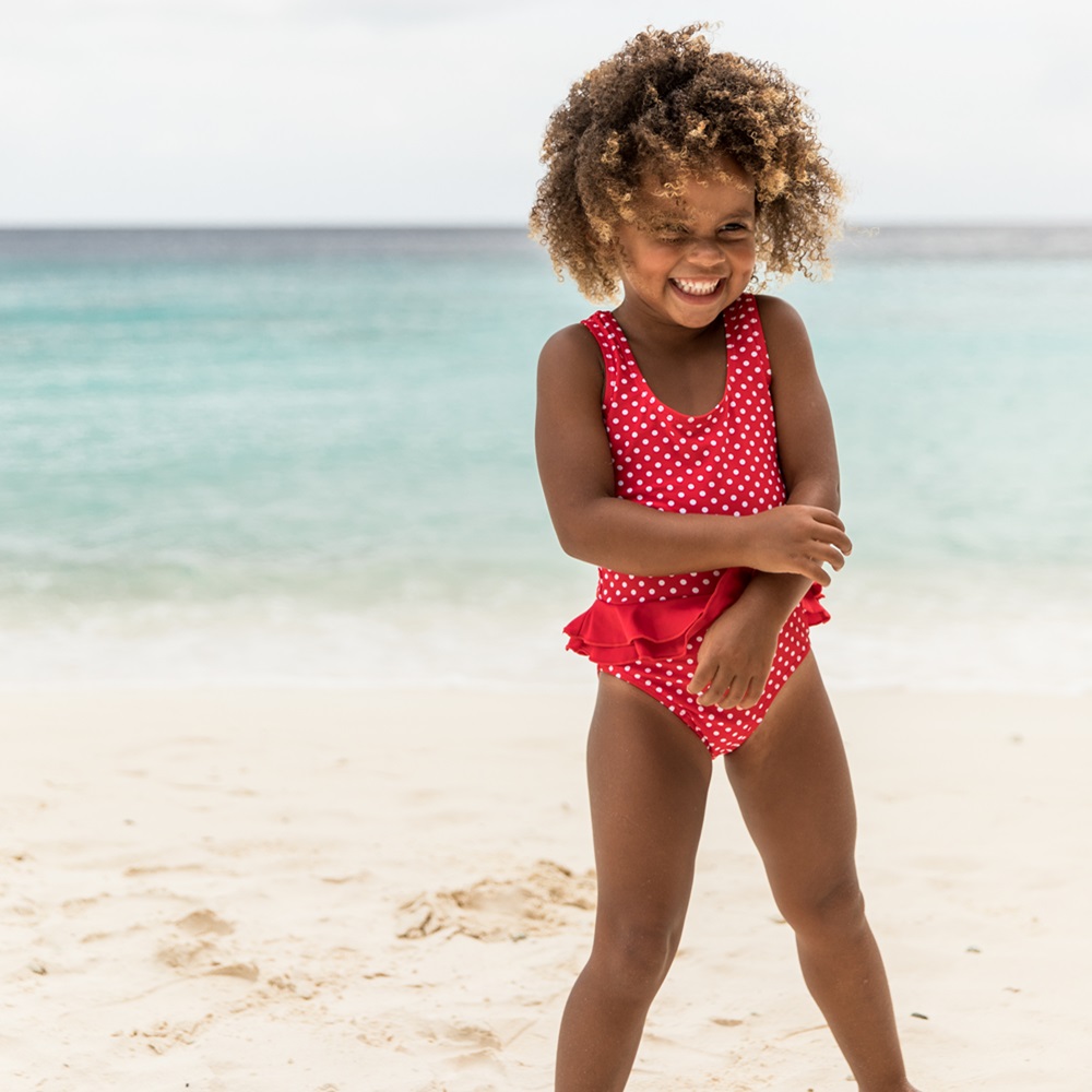 Children's Swimsuit - Playshoes Dots Allover