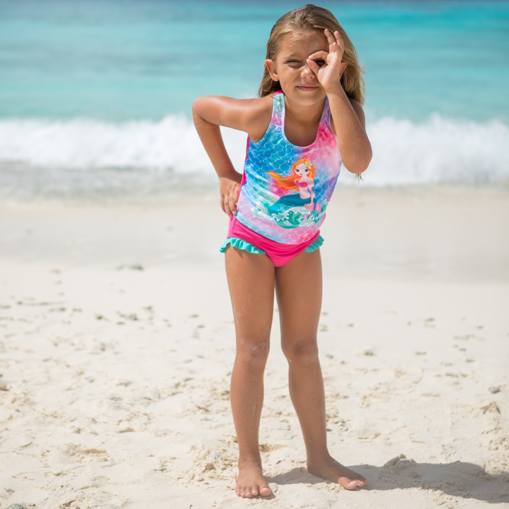 Children's Swimsuit - Playshoes Mermaid