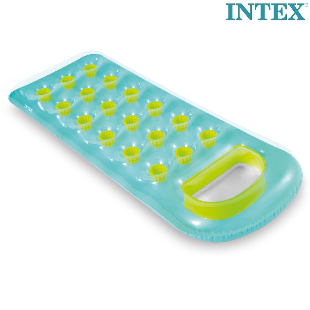 Inflatable water mattress Intex Light Blue