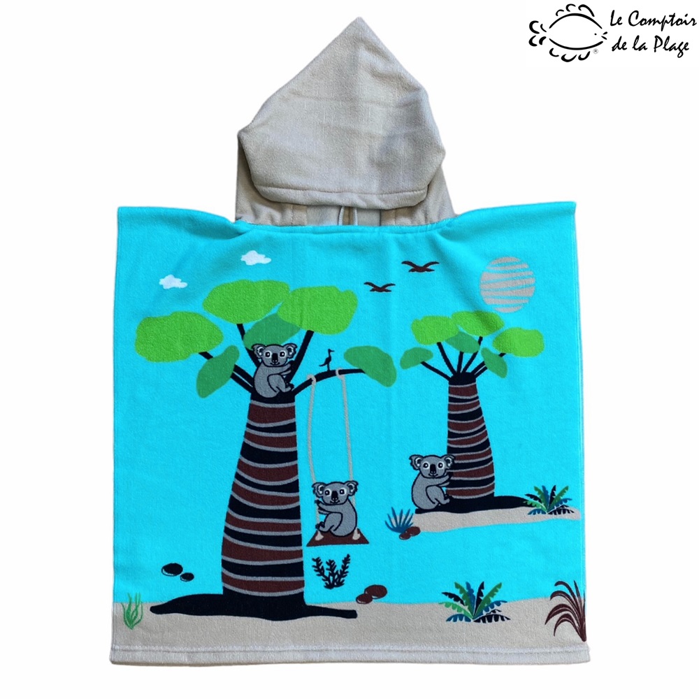 Hooded Bath Poncho for Kids - Le Comptoir Koala