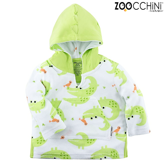 Children's Beach Poncho Zoocchini Alligator