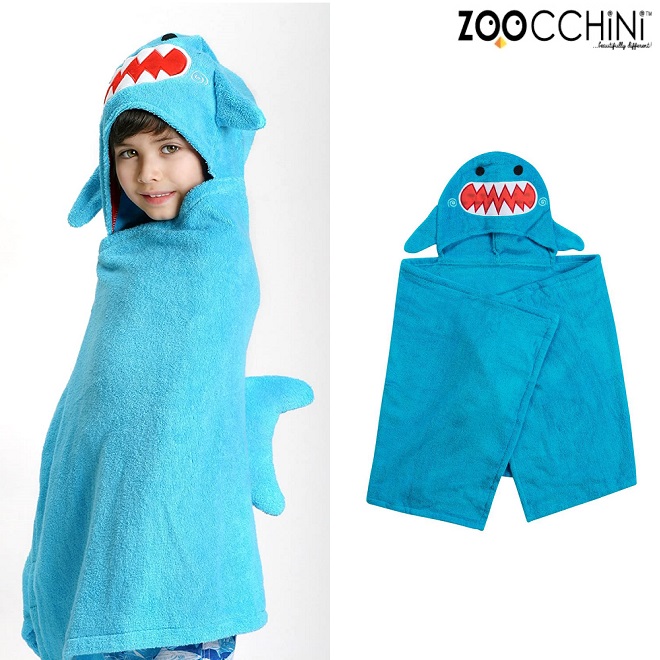 Children's beach poncho Zoocchini Shark