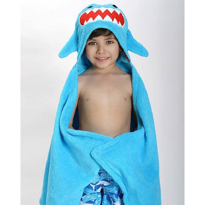 Children's beach poncho Zoocchini Shark