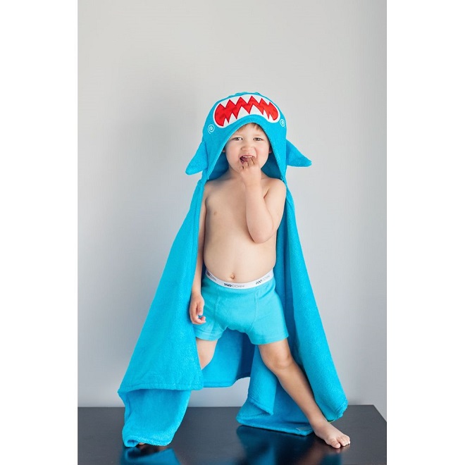 Children's beach poncho Zoocchini Shark