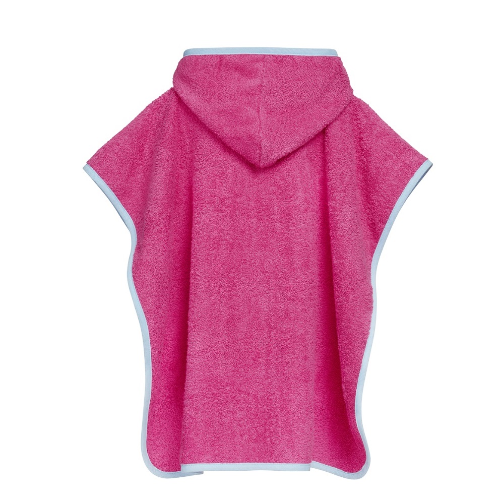 Children's Hooded Bath Poncho - Playshoes Flamingo