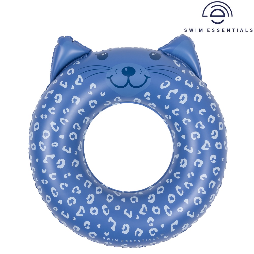 Swim Ring - Swim Essentials Blue Leopard