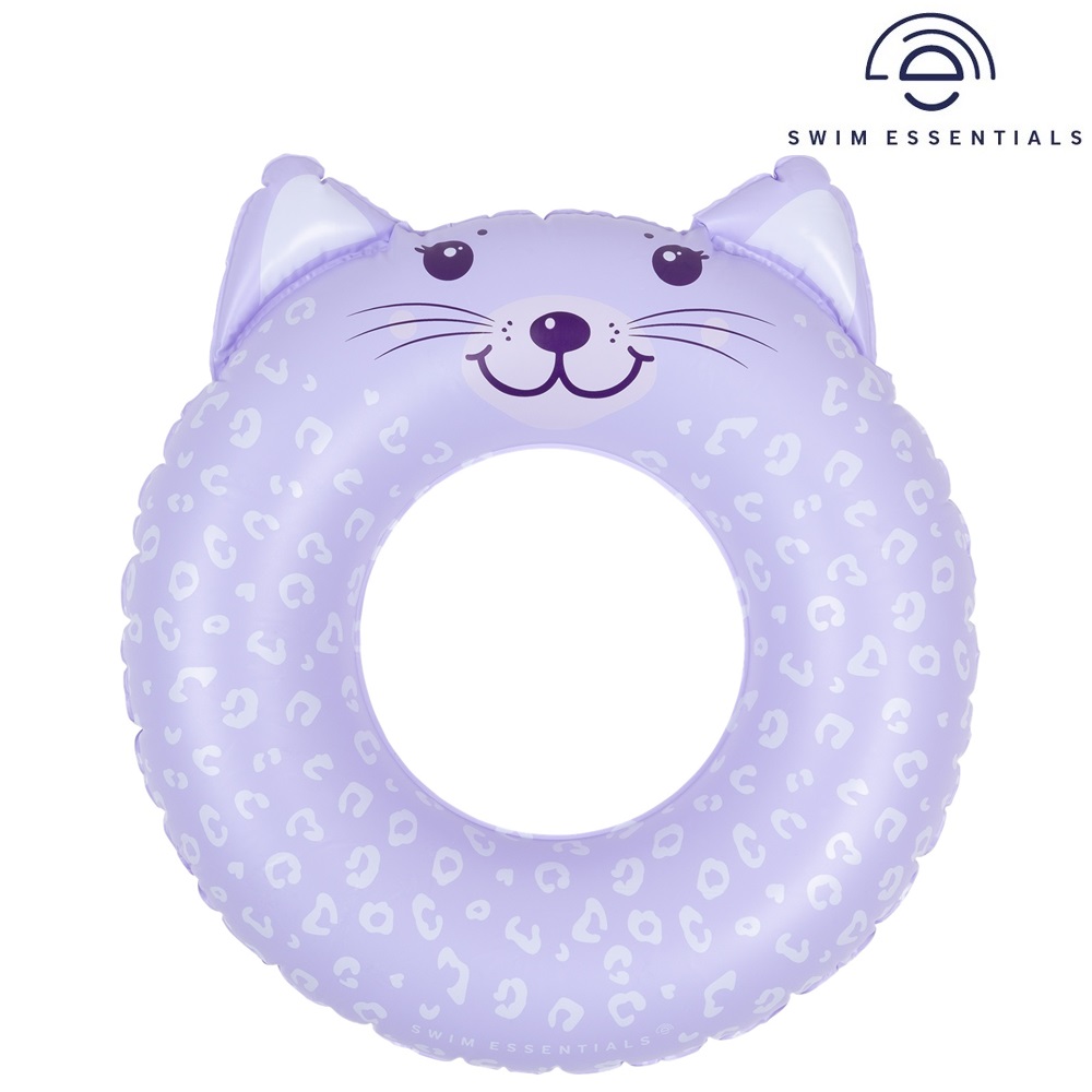 Swim Ring - Swim Essentials Lilac Leopard