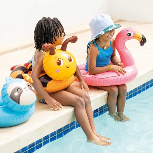Inflatable swim ring Intex Split Ring Flamingo