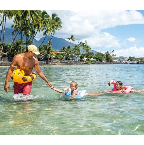 Inflatable swim ring Intex Split Ring Flamingo