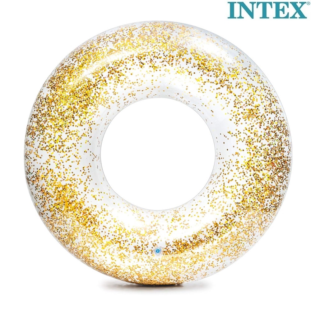 Swim Ring XL - Intex Glitter Gold