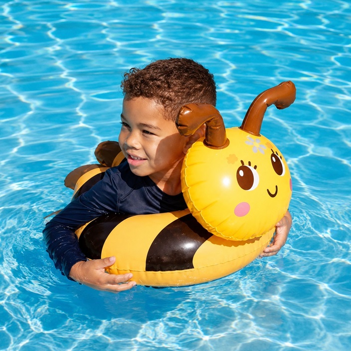Inflatable Swim Ring - Intex Split Ring Bee