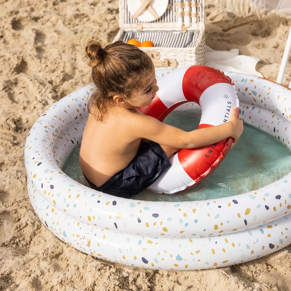 Inflatable swim ring Swim Essentials Red and White Smalltraveller.eu
