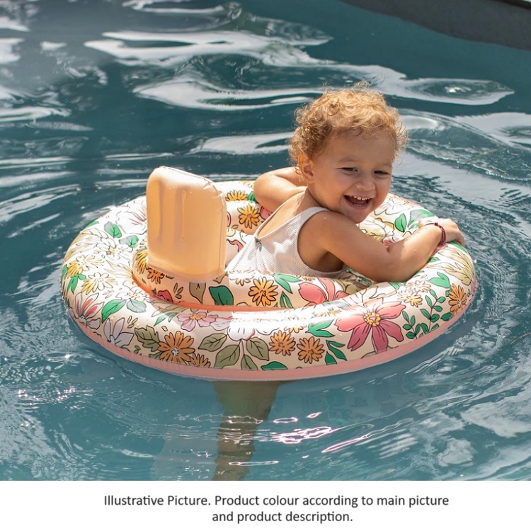 Baby Swim Seat - Swim Essentials Green Leopard