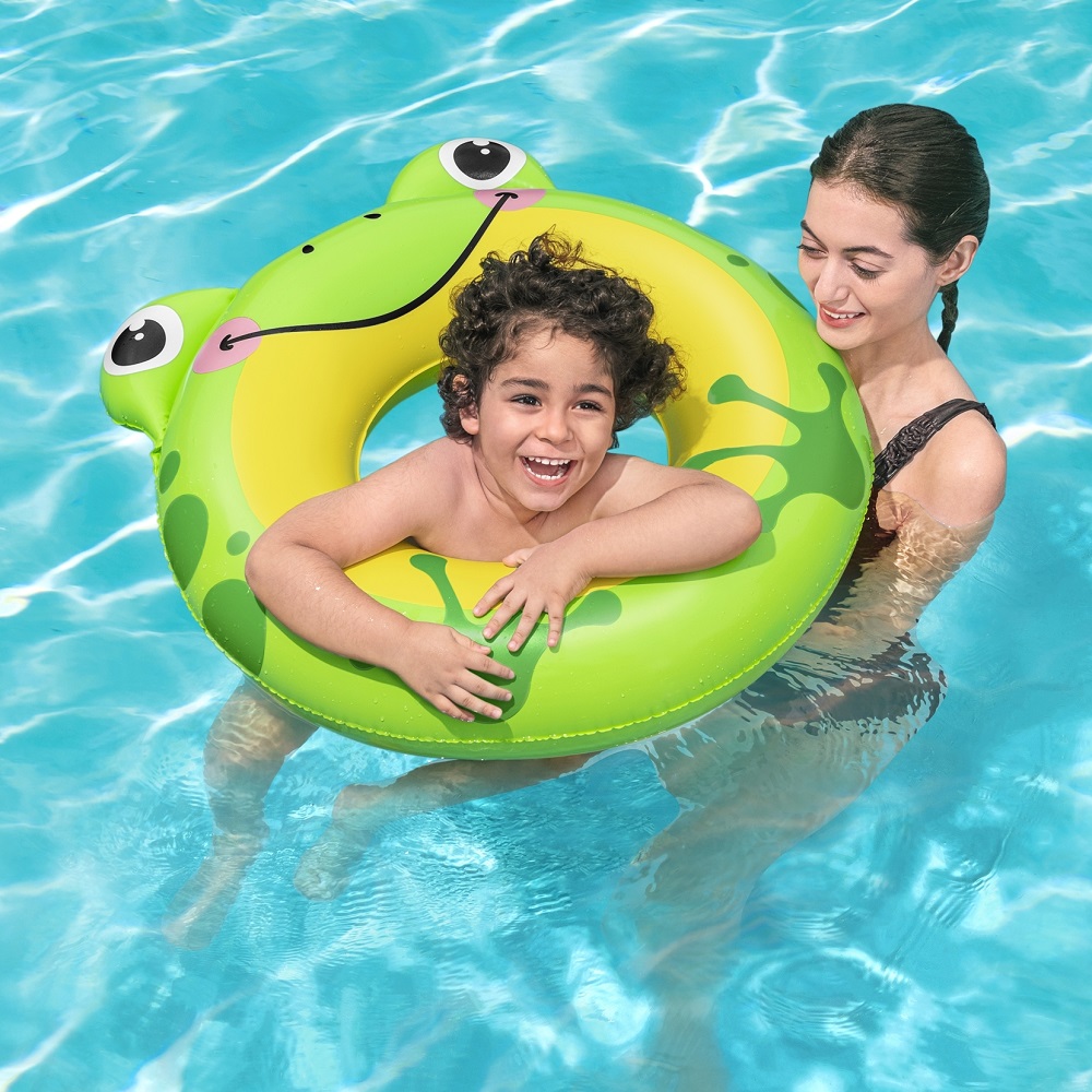 Inflatabe swim ring Bestway Frog